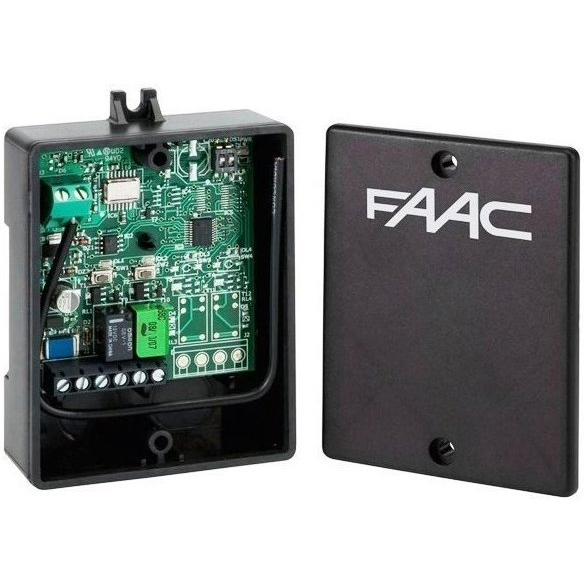 Радиоприемник FAAC 2-канальный внешний универсальный XR 868 МГц память на 250 пультов с кодировкой SLH, 787754