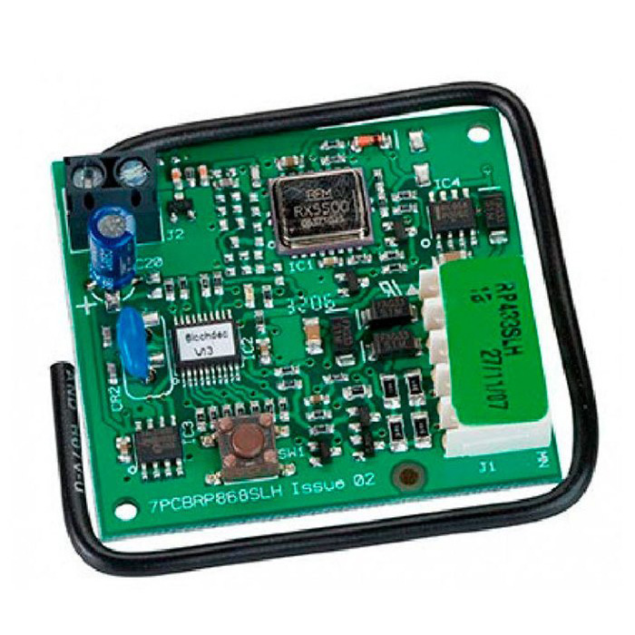 Радиоприемник FAAC 2-канальный встраиваемый в разъем RP 433 МГц память на 250 пультов с кодировкой SLH, 787853