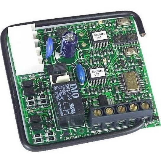 Радиоприемник FAAC 2-канальный встраиваемый в разъем RP 868 МГц память на 250 пультов с кодировкой SLH, 787855